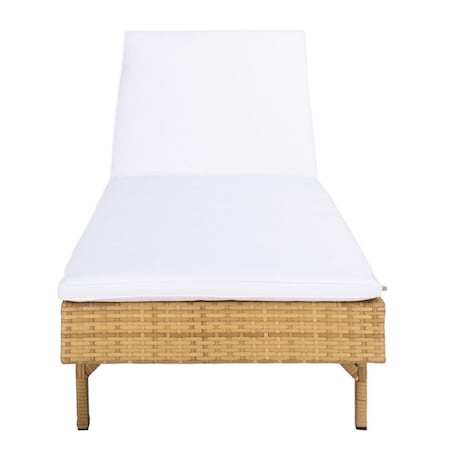 Safavieh Cam Sunlounger Natural & White PAT7501D